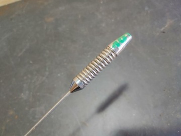 СТАРАЯ ИСТОРИЧЕСКАЯ АВТОМОБИЛЬНАЯ АНТЕННА РАДИО PRL ХРОМ ОРИГИНАЛ ДЛИННАЯ