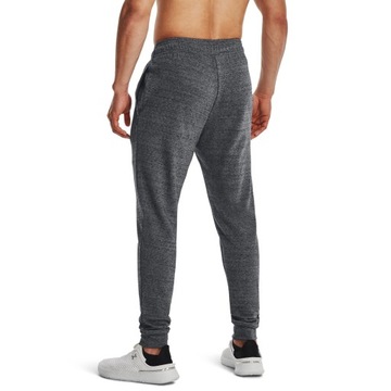 Under Armour Spodnie dresowe Ua Rival Terry Jogger 1380843 Szary Fitted Fit