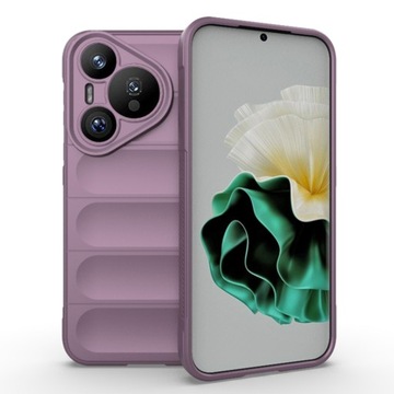 Plecki do Huawei Pura 70 cover, fioletowe etui, eleganckie