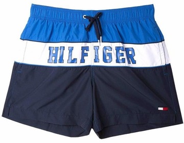 TOMMY HILFIGER spodenki SWIM szorty kąpielowe - L