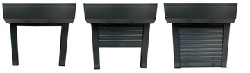 НАРУЖНЫЕ ЭЛЕКТРИЧЕСКИЕ СТАВНИ + ВЫКЛЮЧАТЕЛЬ 130x210