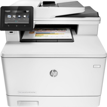 HP Color LJ MFP M477fnw 4w1 CF377A TONERY 100% LAN WiFi GW6 SERWIS