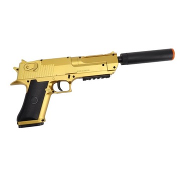 Electric Gel Water Bomb Blaster Złoty plastikowy