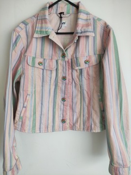 LEE Denim kurtka jeans Multicolor Rainbow Spring