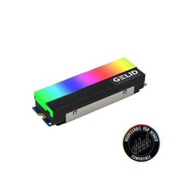 RADIATOR DO DYSKU SSD M.2 2280 GELID GLINT ARGB