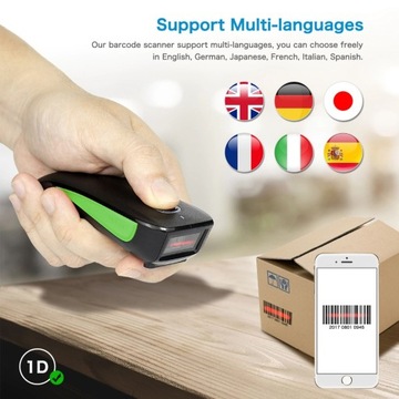 NT-C740 BT 1D USB мини-сканер штрих-кодов