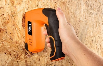 Аккумуляторный степлер NEO для обивки, 4 В, беспроводной, 1500 мАч