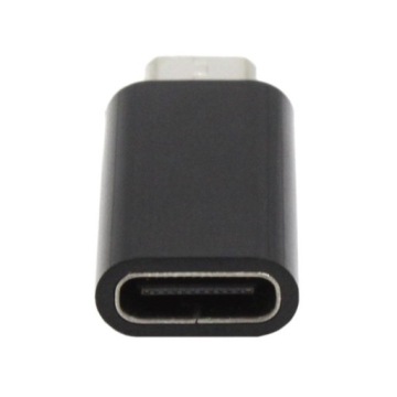 USB TYPE C - адаптер micro USB, черный