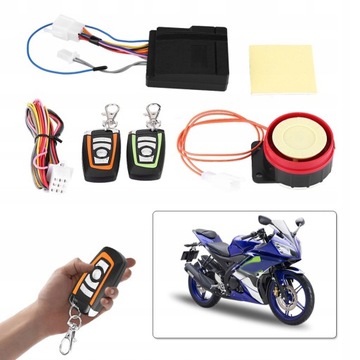 ALARM UNIWERSALNY 2 PILOTY SKUTER QUAD MOTOCYKL