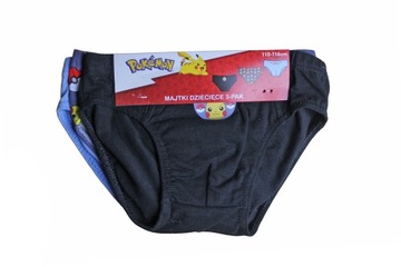 Pokemon ZESTAW MAJTKI DZIECIECE ROZMIAR 98-104 BAWELNA 3-PAK