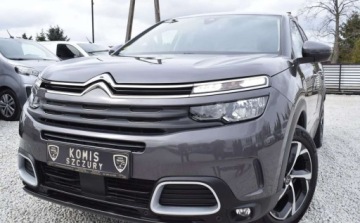 Citroen C5 Aircross SUV 1.5 BlueHDI 131KM 2021 Citroen C5 Aircross C5 AirCross 1.5 BlueHDI 74tys przebiegu, Navi, Hak, Al