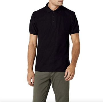 Fruit of The Loom koszulka Polo Premium Black XL