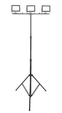 STATYW STOJAK DO OPRAW 3m 3x NAŚWIETLACZ 100W LED