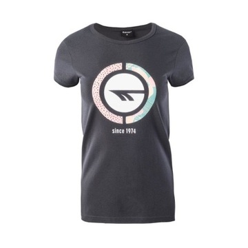 Hi-Tec Defi koszulka damska t-shirt szary bawełn S