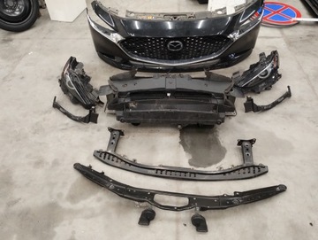 MAZDA 3 BP IV USA 2.5 SEDAN PAS PRZÓD WZMOCNIENIE CZOŁOWE BELKA CHŁODNICE