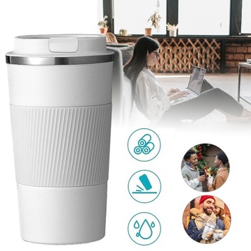TERMO KUBEK 510 ML IZOLOWANY KUBEK TERMICZNY KUBEK DO KAWY KUBEK DO PODRÓŻY