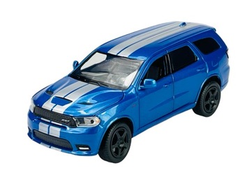 TAYUMO DODGE DURANGO SRT NIEBIESKI 1:32 METALOWY NOWY MODEL ŚWIATŁO DŹWIĘK