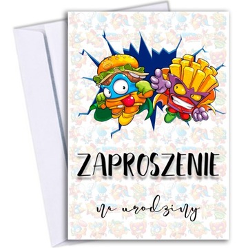 ZAPROSZENIA NA URODZINY 5 6 7 8 9 10 PRZYJĘCIE 138