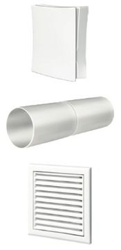 VENTIKA WZG НАСТЕННЫЙ ВОЗДУШНЫЙ ЦВЕТОК, БЕЛЫЙ