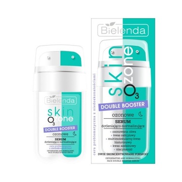 BIELENDA_Double booster ozonowe serum dotleniająco-normalizujące na noc_
