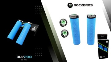 Ручки велосипедные РУЧКИ BIKE GRIP губка мягкая ROCKBROS Universal