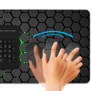 GAMINGOWA PODKŁADKA POD MYSZ MYSZKĘ KLAWIATURĘ NA BIURKO DUŻA XXL 90X40