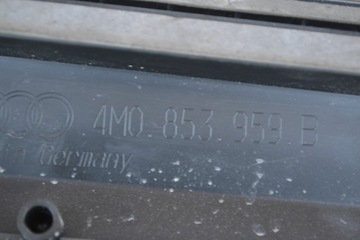 4M0853959B LIŠTA DVEŘE LEVÝ PŘEDNÍ AUDI Q7 BÍLÁ