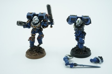 Warhammer 40k Space Marine Vanguard Veterans zestaw 2 figurki metal