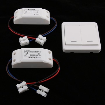 2 двухканальных беспроводных переключателя AC85-260V