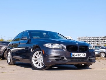BMW Seria 5 F10-F11 Limuzyna Facelifting 535i 306KM 2014 BMW 5 (F10) 535i xDrive, Automat, Dokumentacja , Bogate wyposażenie