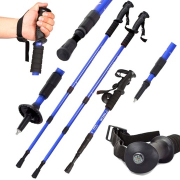 KIJKI DO CHODZENIA NORDIC WALKING KIJE TREKKINGOWE