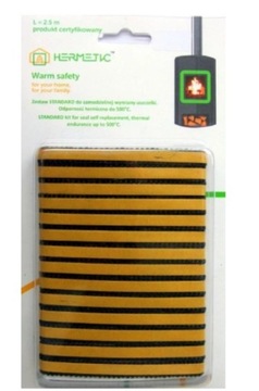 ZESTAW NAPRAWCZY DO SZYB KOMINKA TAŚMA SZNUR 18X3