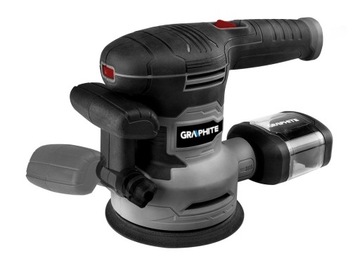 59G349 Эксцентриковая шлифовальная машина 450 Вт, диск 125/150 мм, чемодан