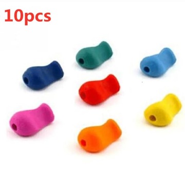 5/10PCS Children Writing Pencil Pen Holder Kids Learning Practise Silicone