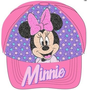 Czapka dziecięca z daszkiem MYSZKA MINNIE MIKI
