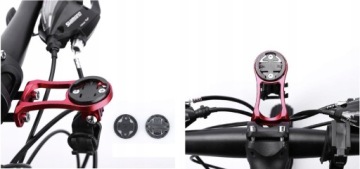 Крепление на мост RIDERACE для GARMIN BRYTON CATEYE (PA0126-RED)