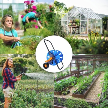 Подставка CARRY FOR САДОВЫЙ ШЛАНГ КАТУШКА 50 м Устойчивость к поливу