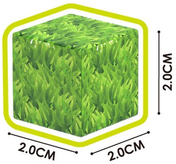 KLOCKI MAGNETYCZNE KOSTKI 3D KONSTRUKCYJNE Zestaw XXL ŚWIAT 100el + FIGURKI
