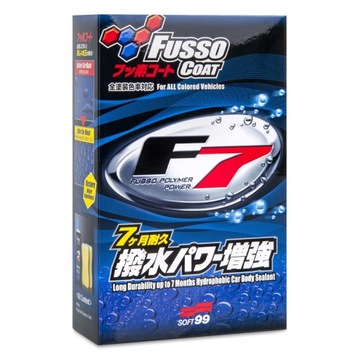 Полимерное покрытие Soft99 Fusso Coat F7 300 мл