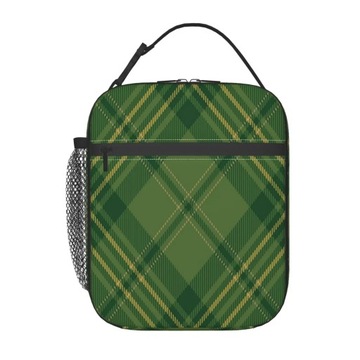 Royal Stewart Tartan Thermal Insulated Lunch Bags Women Comic Cartoon