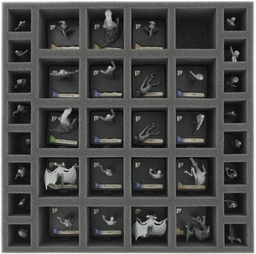 Feldherr: пенопластовый органайзер для дополнений Mansions of Madness.