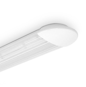 Oprawa Eco 2xT8 G13 biała (ze świetlówkami LED)