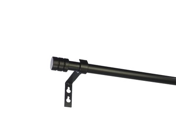 Karnisz PRO metal fi16 pojedyńczy 240cm bez kółek do pokoju altany na taras