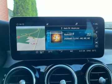 Mercedes Klasa C W205 Kombi Facelifting HYBRYDA 2.0 300 de 306KM 2020 Mercedes-Benz Klasa C 2.0 diesel PLUG IN 306 KM automat zarej w PL zad, zdjęcie 20