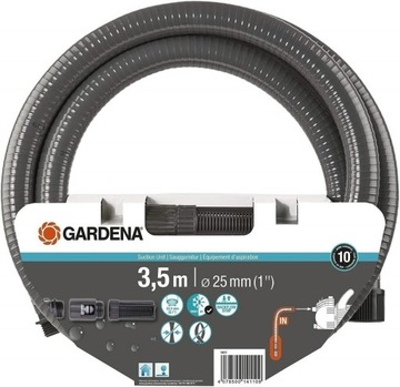 Gardena armatura ssąca 3,5 m: wytrzymały wąż ssący do podłączenia