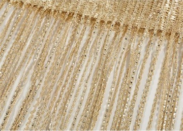 Шторы для штор 300 х 250 макароны SILVER STRIP