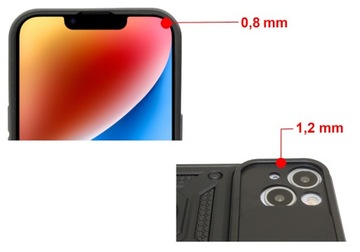 ARMOR CASE для APPLE IPHONE 14 13 Чехол CamShield и ЗАЩИТНОЕ СТЕКЛО