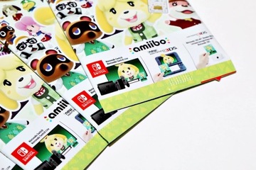 КАРТОЧКИ AMIIBO ANIMAL CROSSING СЕРИЯ 1