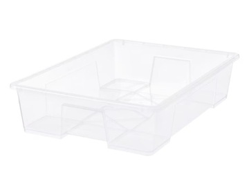 IKEA SAMLA | Pojemnik przezroczysty | 78x56x18 cm/55 l