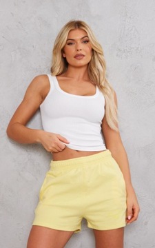 SPODENKI DAMSKIE ŻÓŁTE PRETTYLITTLETHING